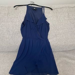 Navy Blue Cocktail Dress - S